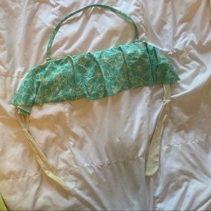 Teal Bathing Suit Top